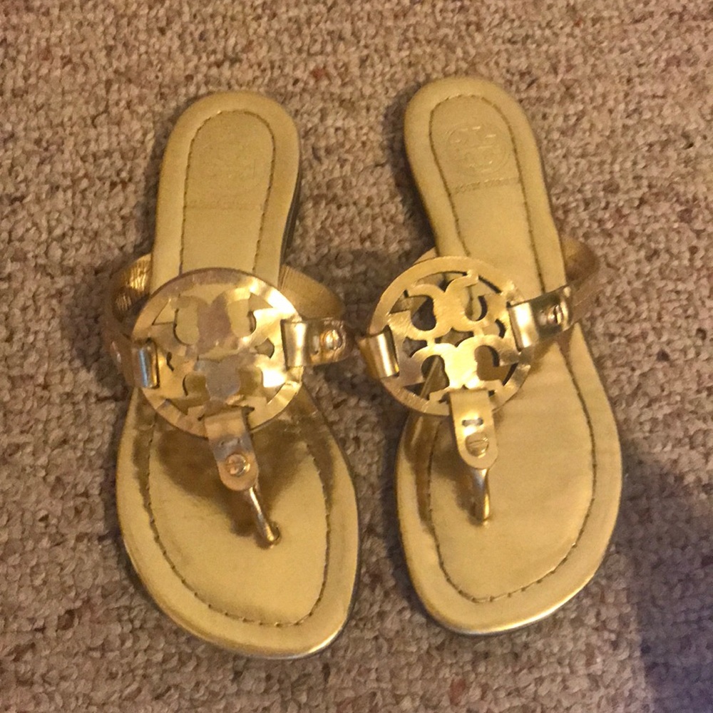 Tory Burch Miller logo sandals